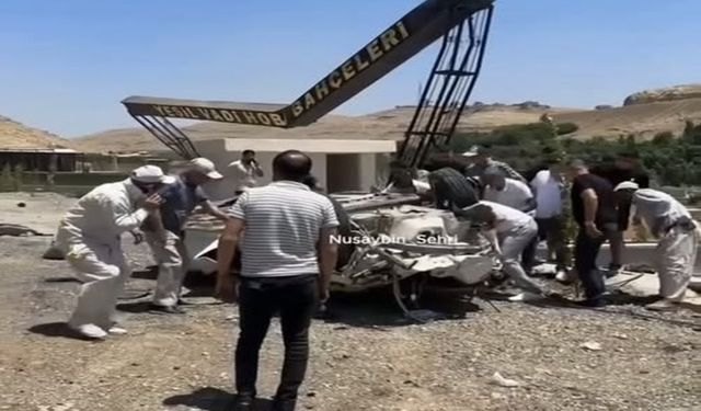 Nusaybin Beyazsu Yolunda Feci Kaza: 1 Ölü, 1 Ağır Yaralı