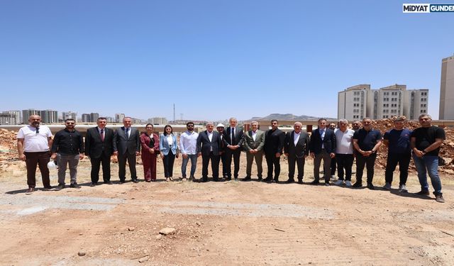 Vali Akkoyun, Çocuk Evleri İnşaatında İncelemelerde Bulundu