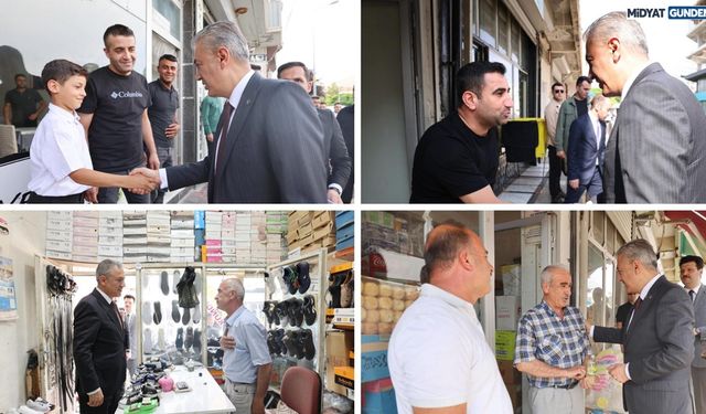 Vali Akkoyun, Dargeçit ilçesini ziyaret etti