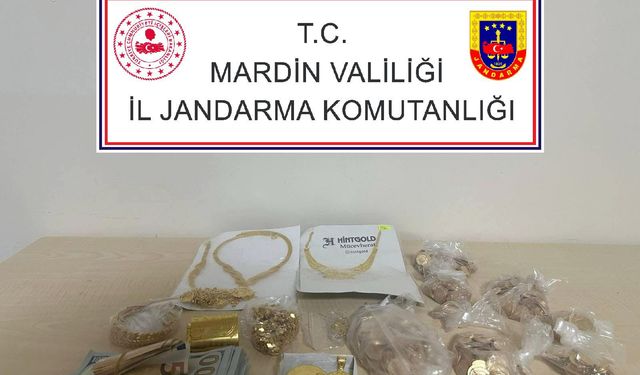 Altın Hırsızları Jandarmadan Kaçamadı