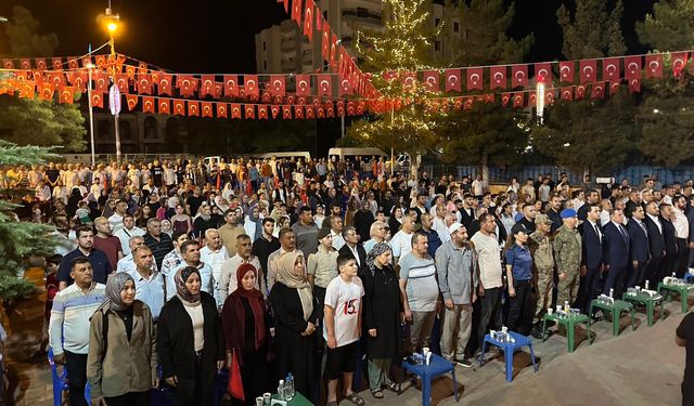 Midyat, 15 Temmuz’da Tek Yürek Oldu