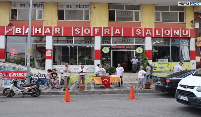 Midyat’ta Şehitler Anısına Mevlit ve Aşure