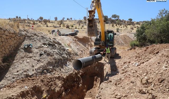 Mardin İçme Suyu Projesi’nde Çalışmalar Sürüyor