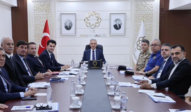 Mardin’de İl Spor Güvenlik Kurulu Toplantısı Yapıldı