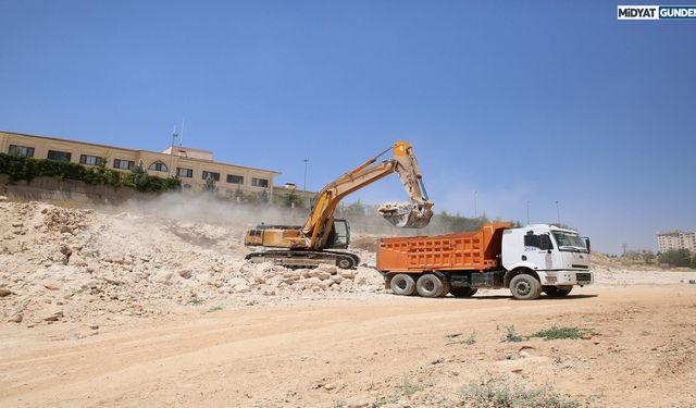 Mardin’de Trafiği Rahatlatacak Yeni Alternatif Yol Çalışmaları Başladı