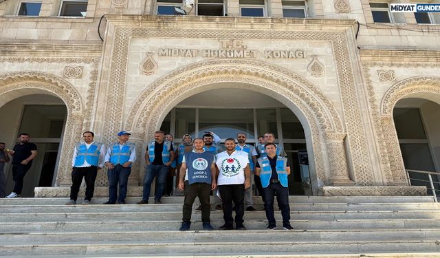 Midyat ve Savur SYDV Çalışanları Grevde