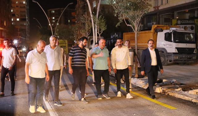 Ravza Caddesinde Asfalt Çalışmaları Tamamlandı