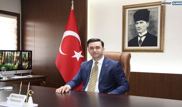 Kaymakam Mehmet Kaya’dan 29 Ekim Cumhuriyet Bayramı Mesajı
