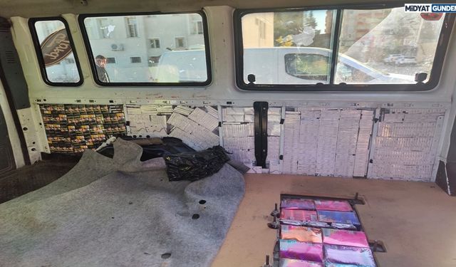 Zulalı Araçta Kaçak Sigara Vurgununa Jandarmadan Operasyon