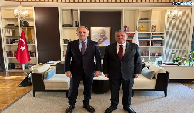 Midyat Belediye Başkanı Veysi Şahin Ankara’da Temaslarda Bulundu