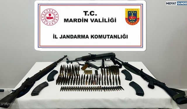 Mardin'de, Jandarma’dan Silah Kaçakçılarına Operasyon