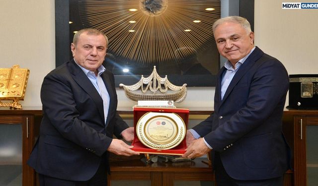 Orgeneral Gürak’tan Başkan Şahin’e Ziyaret