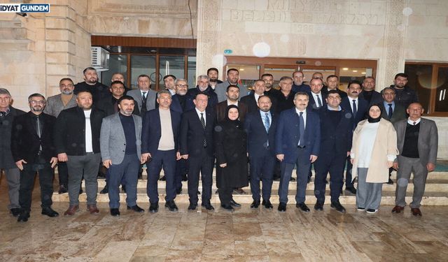 AK Parti Heyetinden Midyat Belediyesine Ziyaret