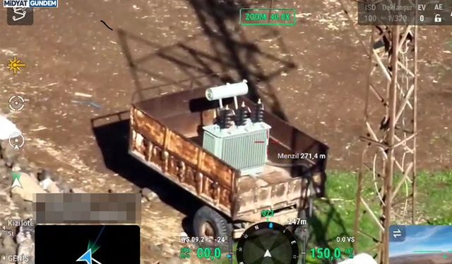 Mobil Kaçak Trafolar Dronlardan Kaçamadı