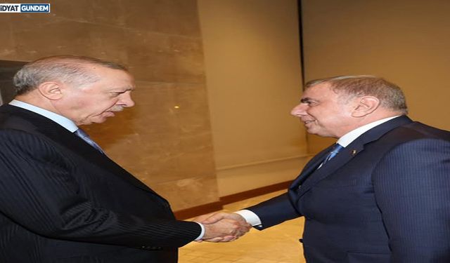 Cumhurbaşkanı Erdoğan, Midyat Belediye Başkanı Veysi Şahin’i Kabul Etti