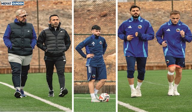 Mardin 1969 Spor'da Kahramanmaraş İstiklal Spor mesaisi başladı