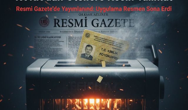 Veri İhlaline Son: Otellerdeki T.C. Kimlik Fotokopileri İmha Edilecek