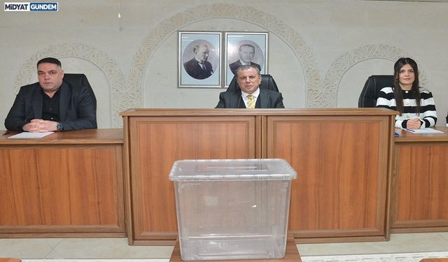 Midyat Belediye Meclisi 2026 Yılının İlk Toplantısını Gerçekleştirdi