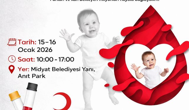 Türk Kızılayı’ndan Midyat’ta Kan Bağışı Çağrısı