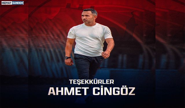 Mardin 1969 Spor’da Teknik Direktör Ahmet Cingöz ile Yollar Ayrıldı