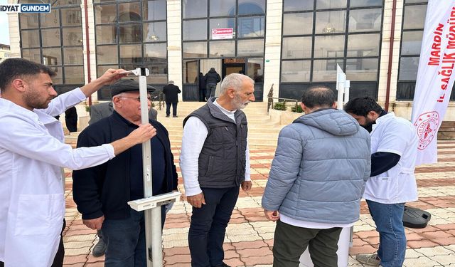 Midyat’ta Ramazan’da Sağlıklı Beslenme İçin Bilgilendirme Standı