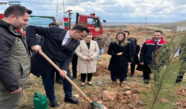 Dargeçit’te Orman Haftası Kapsamında Fidan Dikim Etkinliği Gerçekleştirildi