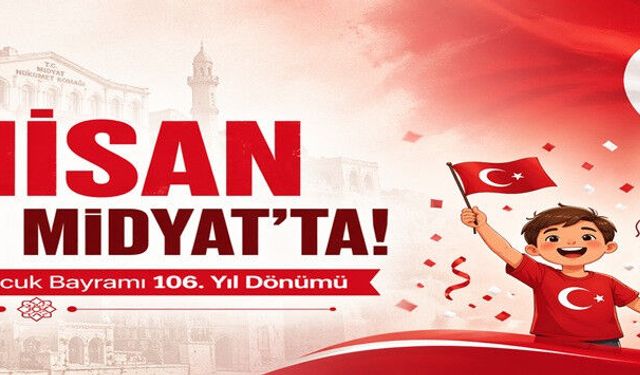 Midyat'ta 23 Nisan Coşkusu: 106. Yıl Kutlama Programı