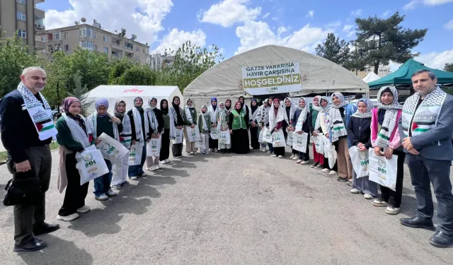 Mardin'de başörtüsü takmaya başlayan öğrencilere anlamlı destek