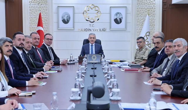Mardin'de Kurban Bayramı öncesi güvenlik tedbirleri masaya yatırıldı