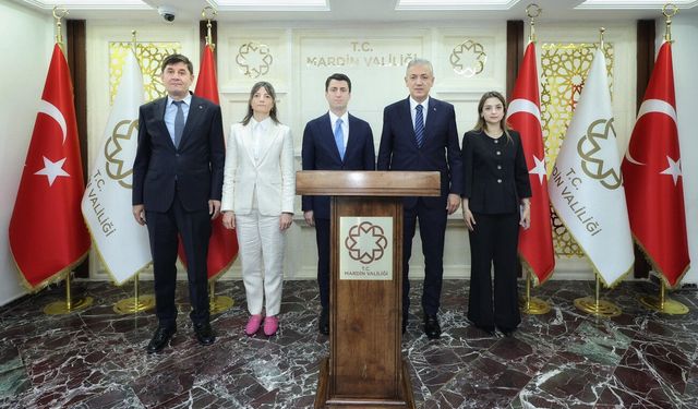 Millî Eğitim Bakan Yardımcısı Macit, Vali Akkoyun'u ziyaret etti