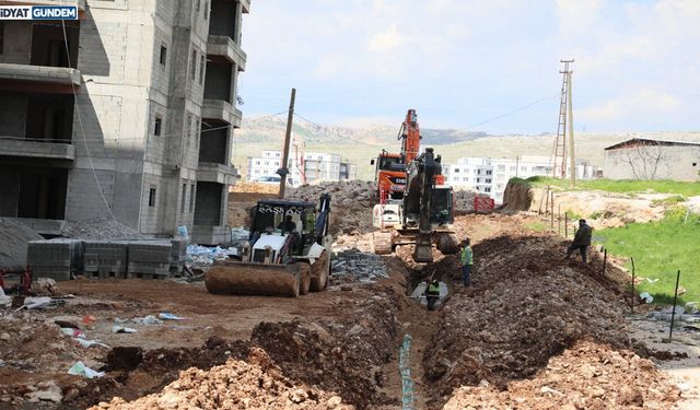 MARSU’dan Artuklu Nur Mahallesi’ne Altyapı Yatırımı