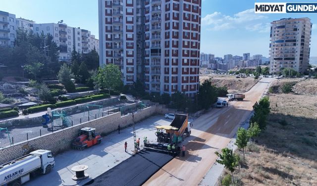 Artuklu’da Asfalt Seferberliği