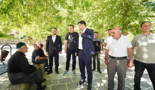 Mardin'de köy ziyaretleriyle halkın nabzı tutuluyor
