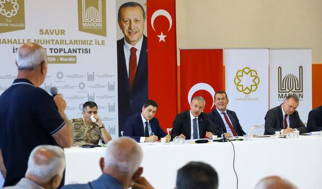 Savur’da Geniş Katılımlı Muhtarlar Zirvesi