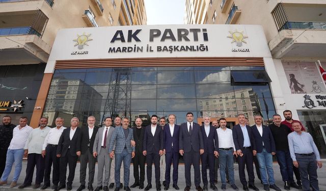 AK Parti Mardin Teşkilatı Türkiye Birincisi Oldu