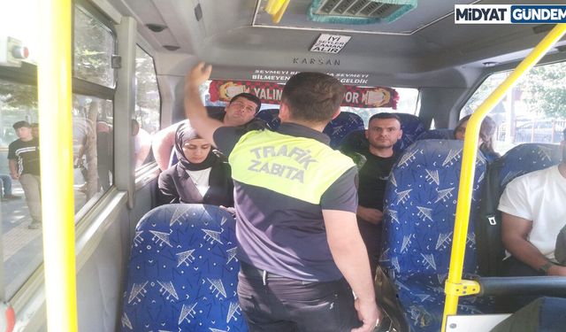 Mardin'de Toplu Taşımada Klima Kontrolü
