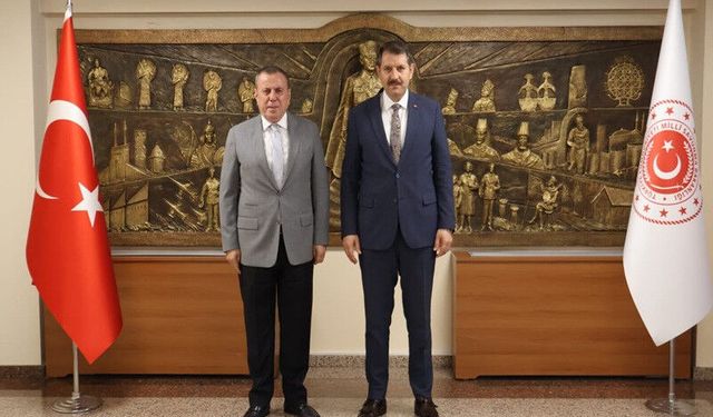 Başkan Veysi Şahin’den Bakan Yardımcısı Salih Ayhan’a Ziyaret