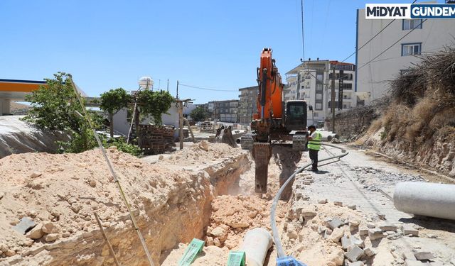 MARSU’dan Mazıdağı’na 3600 Metrelik Altyapı Yatırımı