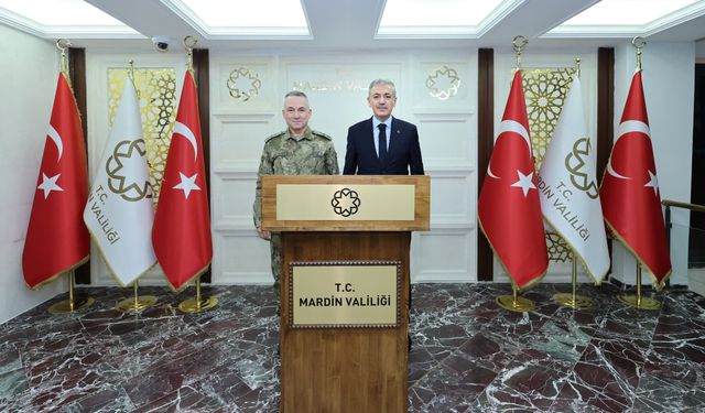 2’nci Ordu Komutanı Korgeneral Gültekin Yaralı’dan Vali Akkoyun’a Ziyaret