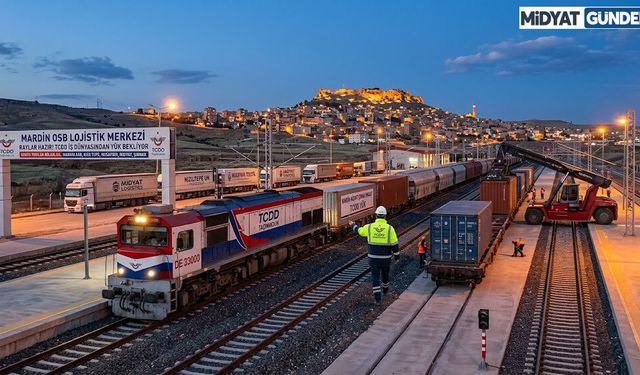 MARDİN VE BÖLGE SANAYİSİ İÇİN TARİHİ FIRSAT: RAYLAR HAZIR, TCDD İŞ DÜNYASINDAN YÜK BEKLİYOR!
