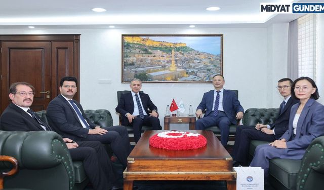 Kırgızistan’ın Ankara Büyükelçisi Ruslan Kazakbaev’den Vali Akkoyun’a Ziyaret