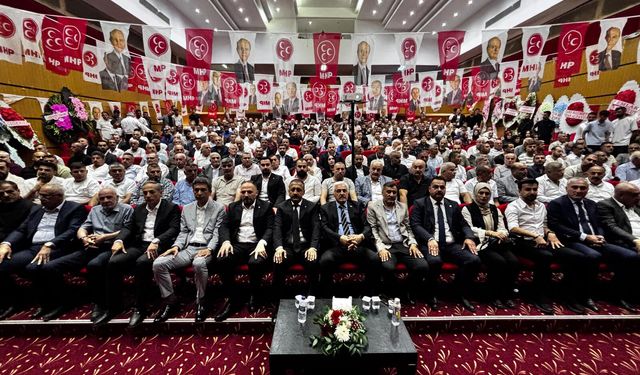 MHP Midyat İlçe Başkanlığına Adil Acar yeniden seçildi