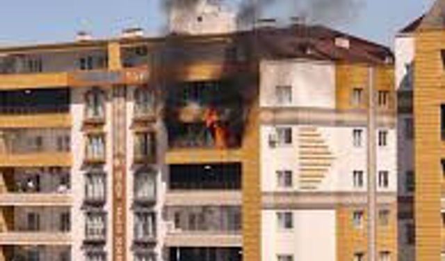 Midyat'ta Havuzlu Kent Sitesi'nde Yangın Paniği