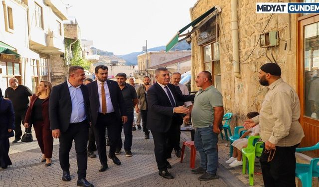 Savur’da Türkiye Yüzyılı Buluşmaları: İlçenin Geleceği Masaya Yatırıldı