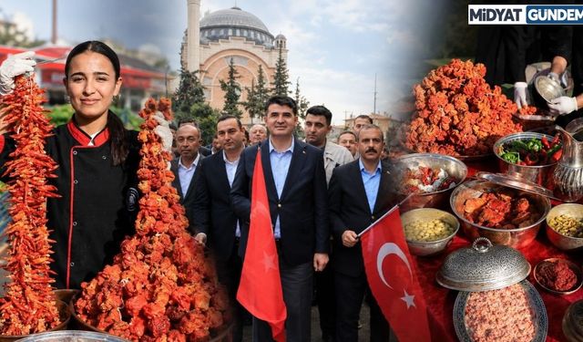 Kilis’te Acı Biber, Tatlı Festival Coşkusu: Coğrafi Lezzetler Ve Basın Mensupları Bir Araya Geldi