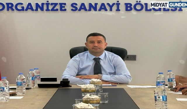 Mardin OSB Başkanı Duyan’dan 29 Ekim Cumhuriyet Bayramı mesajı