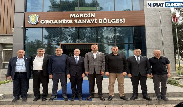 Mardin OSB’de Sanayi ve Lojistik İş Birliği Görüşüldü