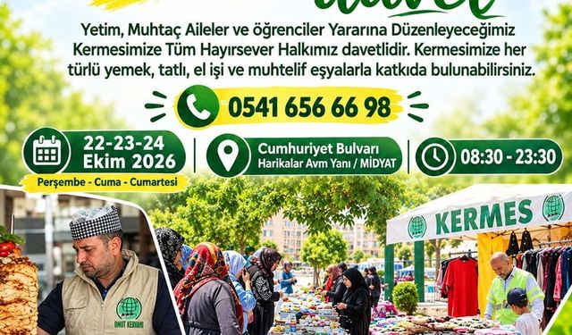 Midyat Umut Kervan’dan Hayır Kermesi