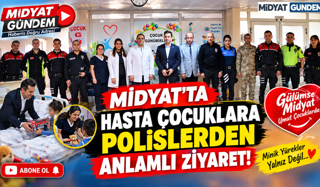 Midyat’ta Çocuklara Umut ve Mutluluk Ziyareti!