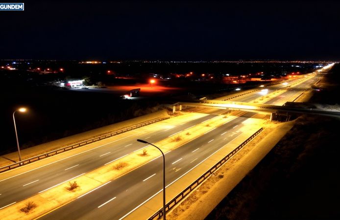 Mardin - Şanlıurfa Yoluna 49 Milyon TL'lik LED Yatırımı